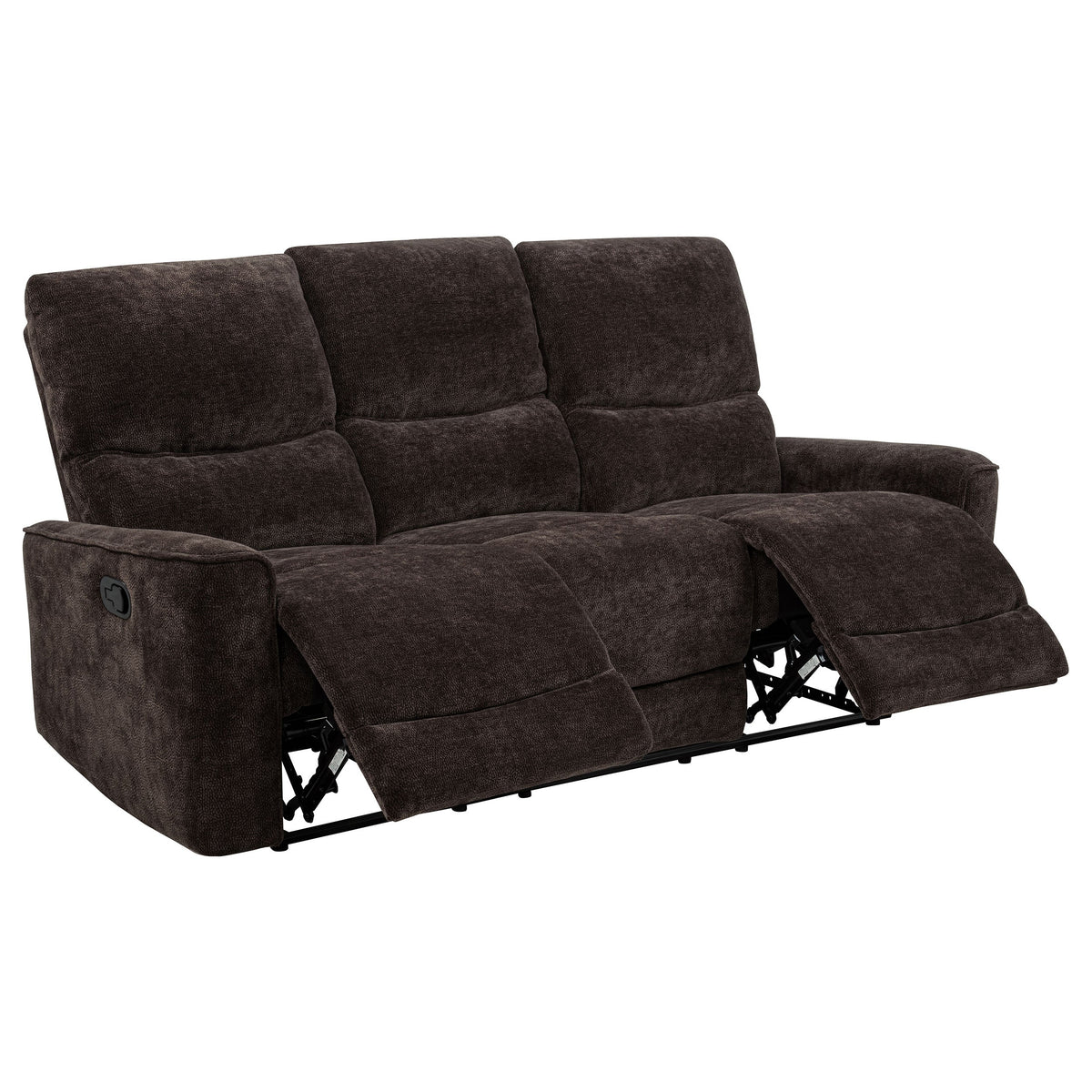 Navarro Chenille Upholstered Reclining Sofa