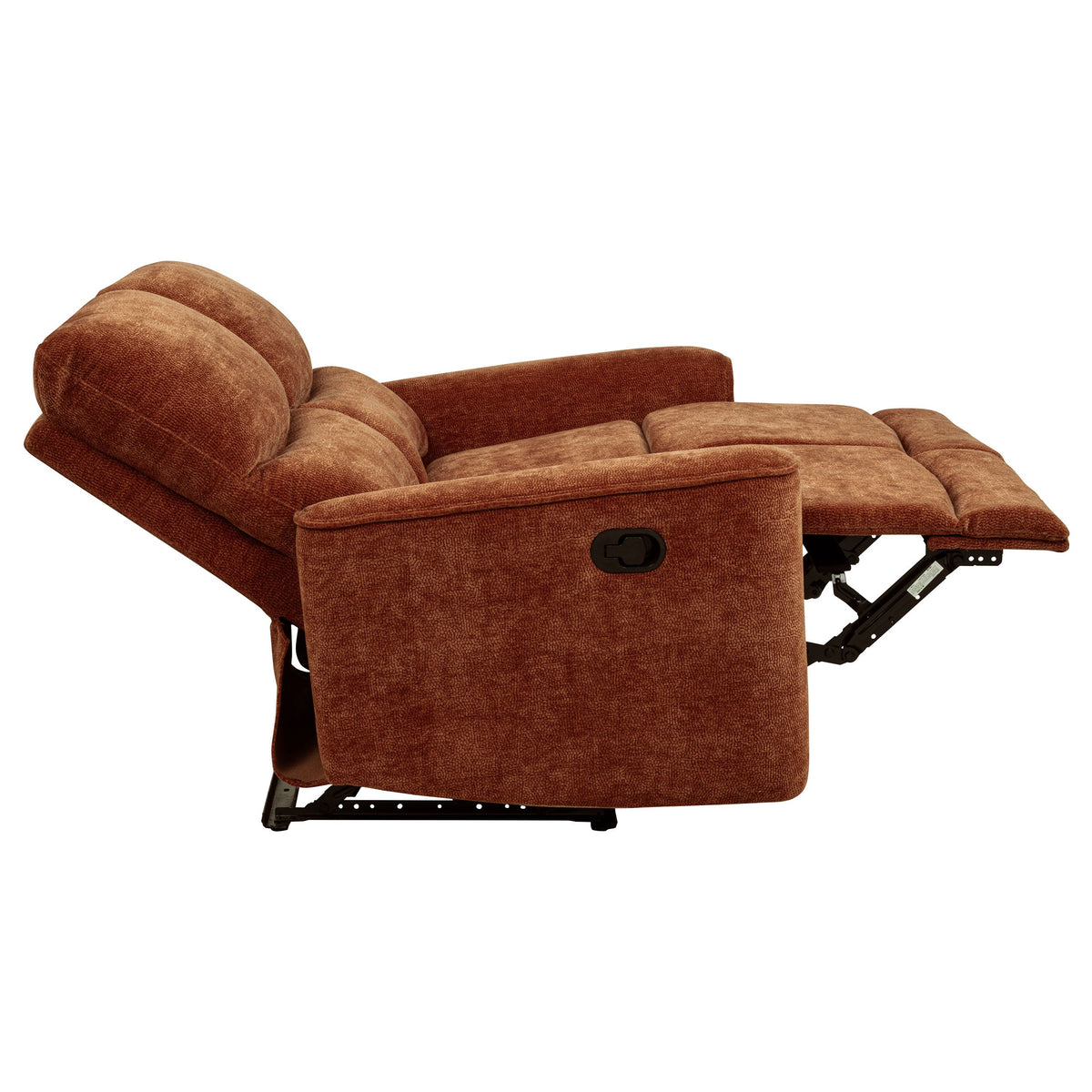 Navarro Chenille Upholstered Reclining Loveseat