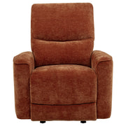 Navarro Chenille Upholstered Glider Recliner