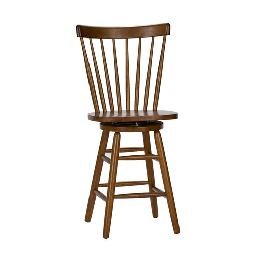 Creations - Swivel Counter Chair - Tobacco