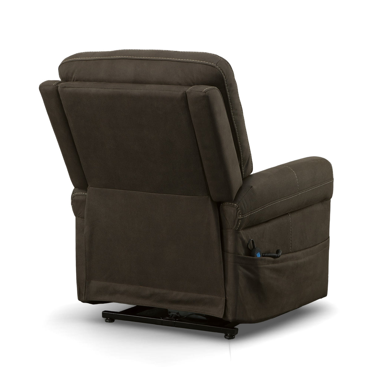 Flexsteel Jenkins Power Lift Recliner with Right-Hand Control & Power Headrest