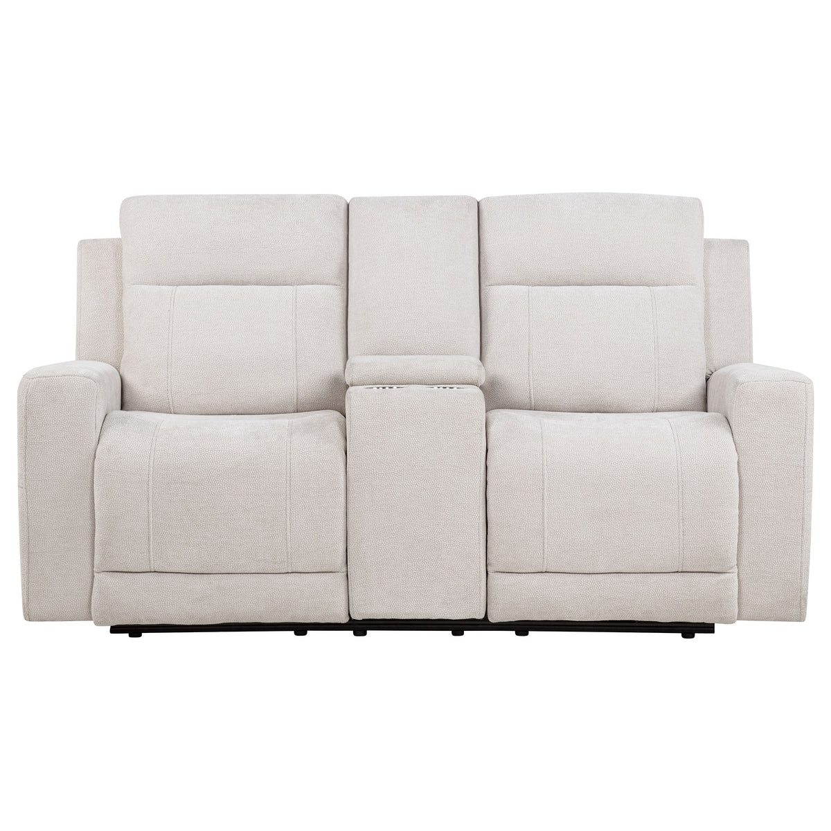 Kennett Chenille Upholstered Power Reclining Loveseat