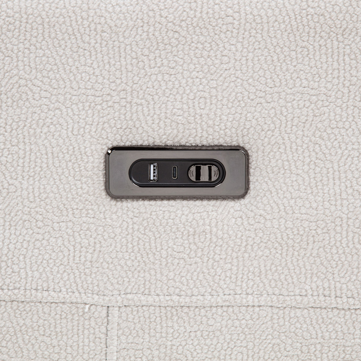 Kennett Chenille Upholstered Power Reclining Loveseat