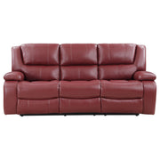 Camila Upholstered Reclining Sofa Set