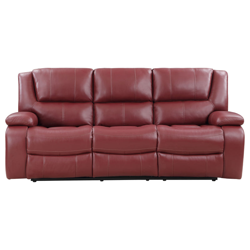 Camila Upholstered Reclining Sofa Set