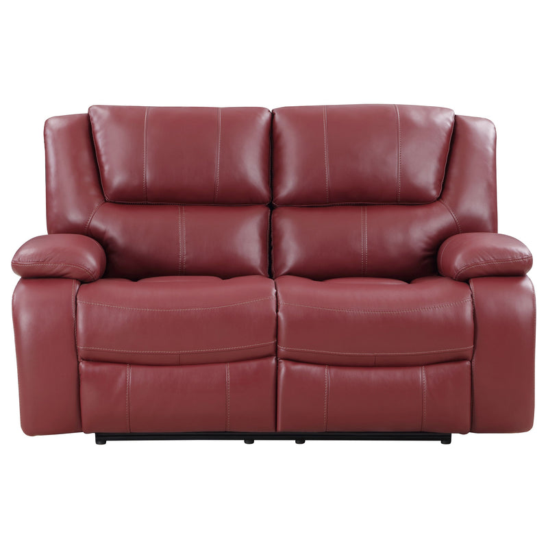 Camila Upholstered Reclining Sofa Set