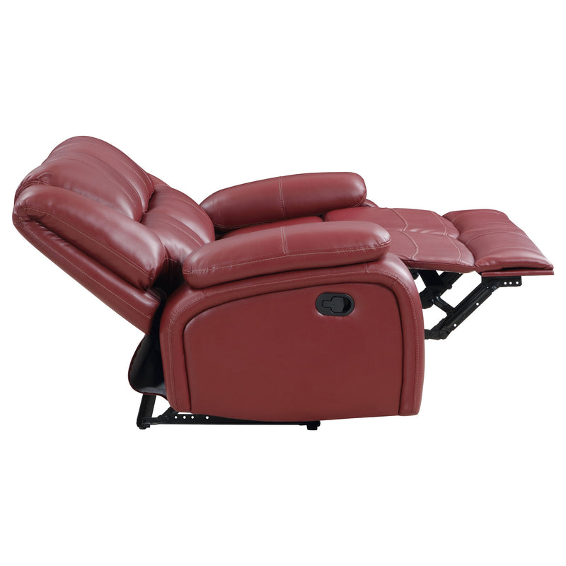 Camila Upholstered Reclining Sofa Set