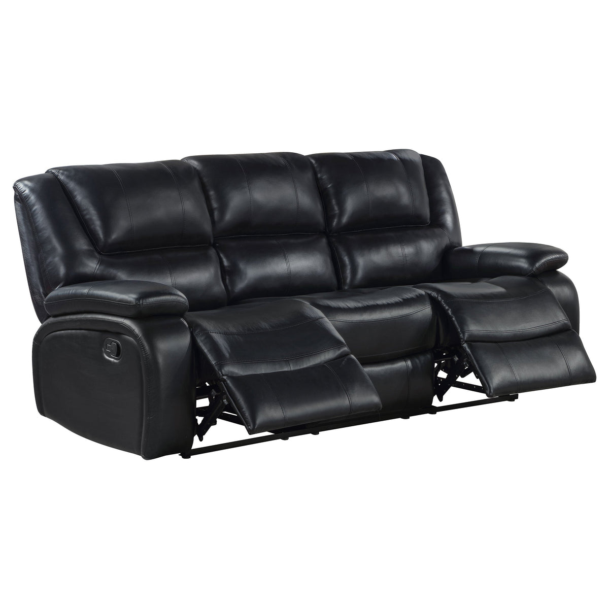 Camila Upholstered Reclining Sofa Set