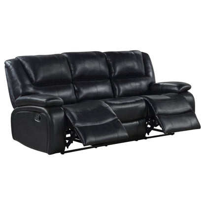 Camila Upholstered Reclining Sofa Set