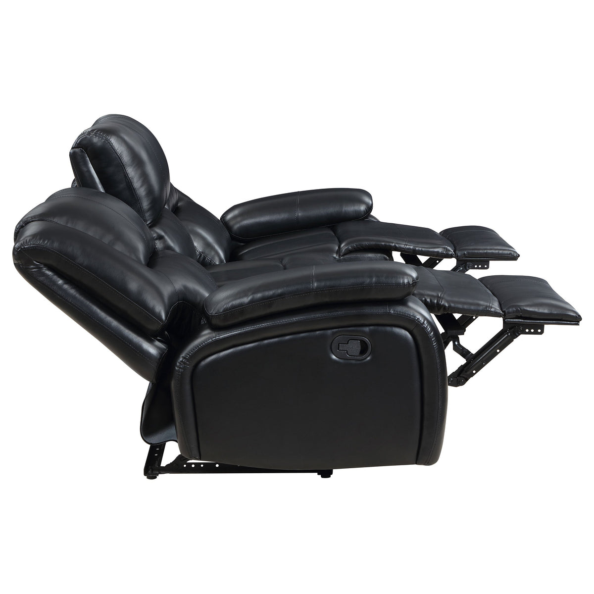 Camila Upholstered Reclining Sofa Set