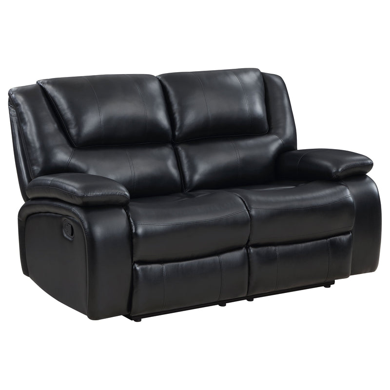 Camila Upholstered Reclining Sofa Set