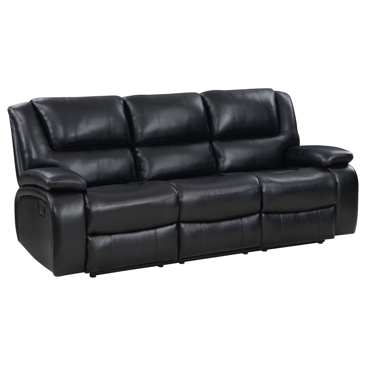 Camila Upholstered Reclining Sofa Set
