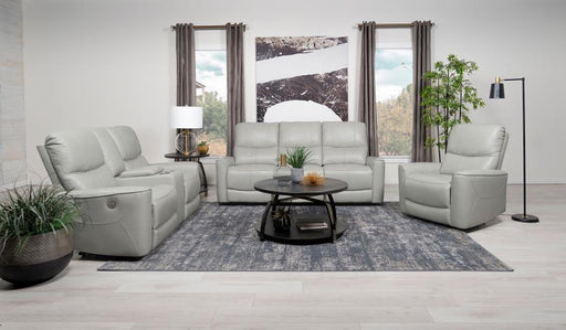 Greenfield Power Reclining Sofa Set Dove Grey 3-piece