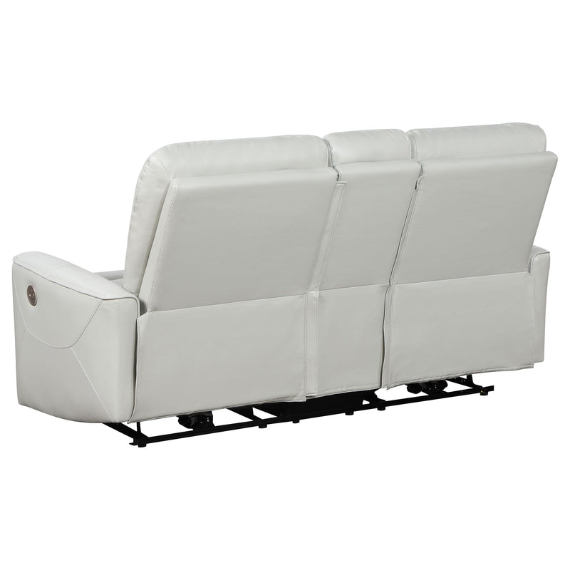Greenfield Upholstered Power Reclining Loveseat