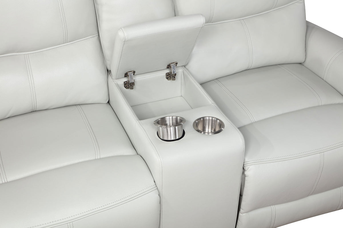 Greenfield Upholstered Power Reclining Loveseat