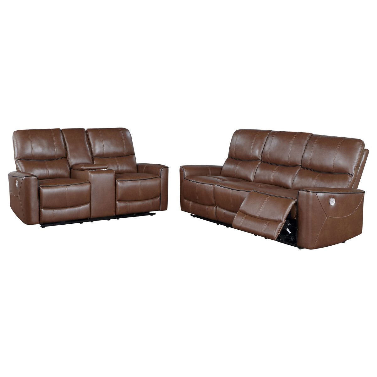 Greenfield Power Reclining Sofa Set