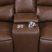 Greenfield Upholstered Power Reclining Loveseat