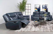 Sloane Upholstered Reclining Sofa Set 2-piece