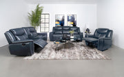 Sloane Upholstered Reclining Sofa Set 3-piece