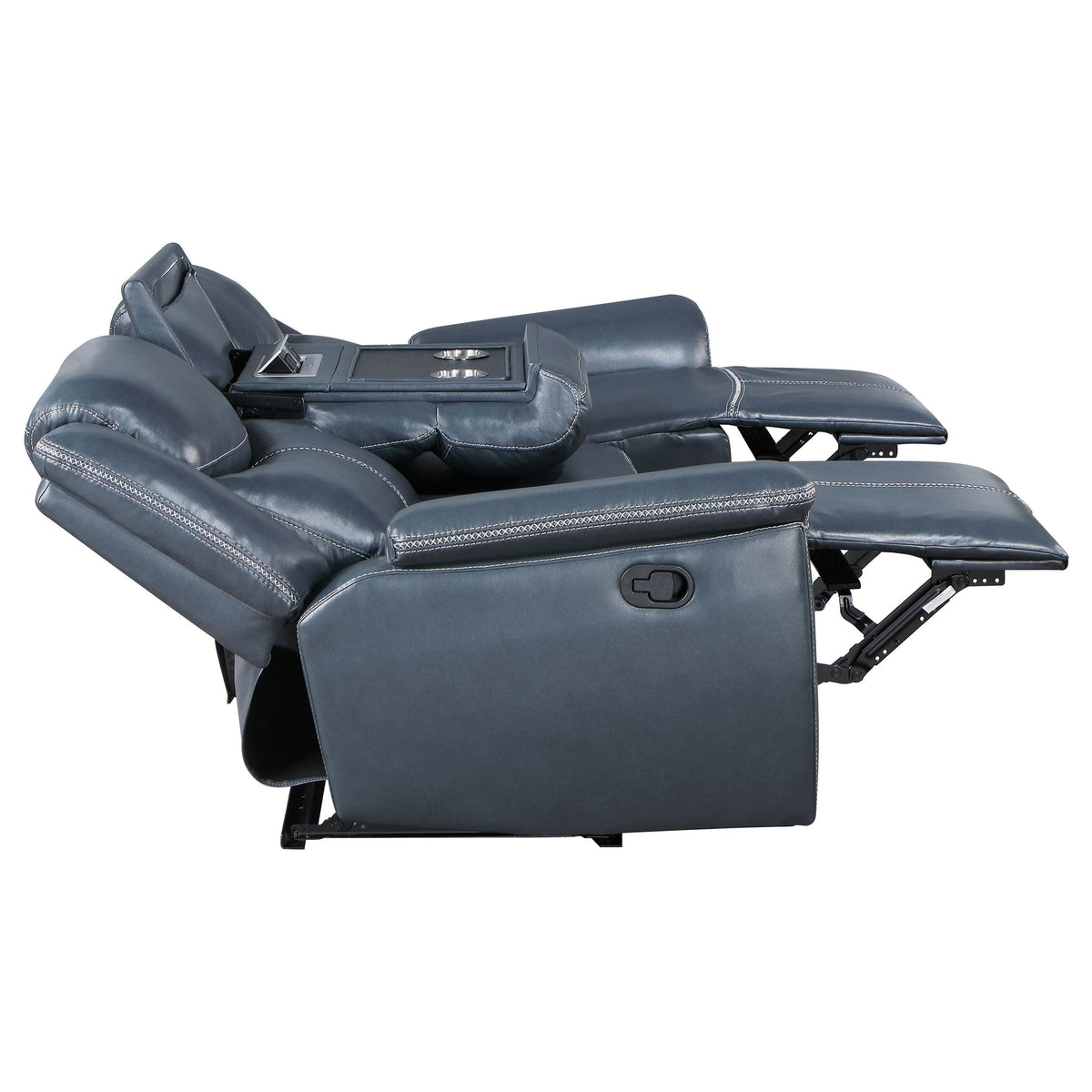 Sloane Upholstered Reclining Sofa Set