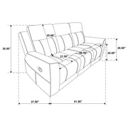 Brentwood Upholstered Motion Reclining Sofa