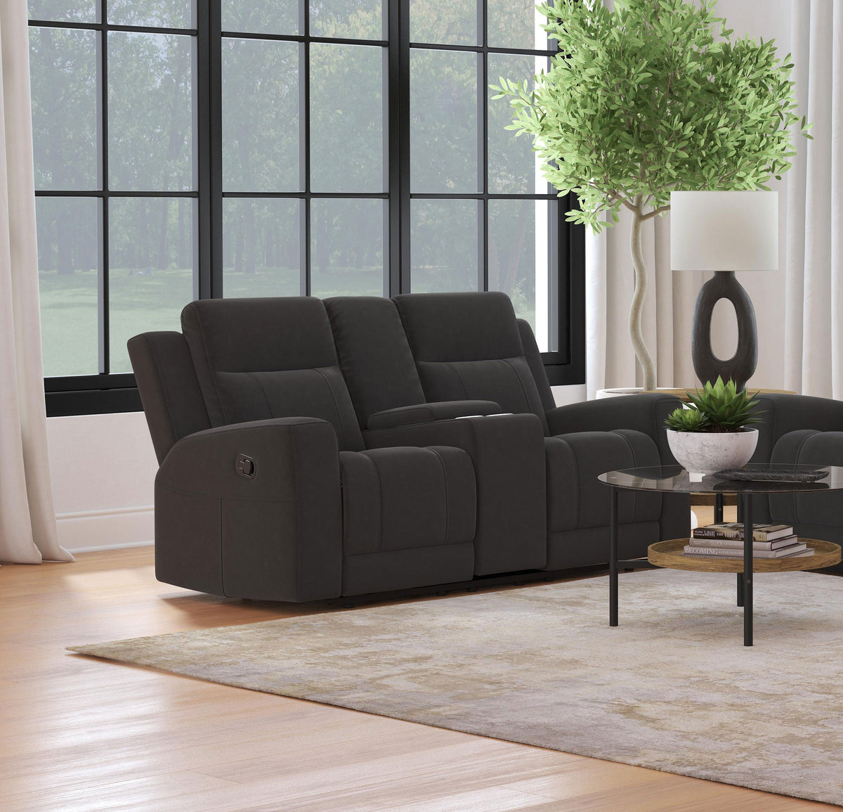 Brentwood Upholstered Motion Reclining Loveseat