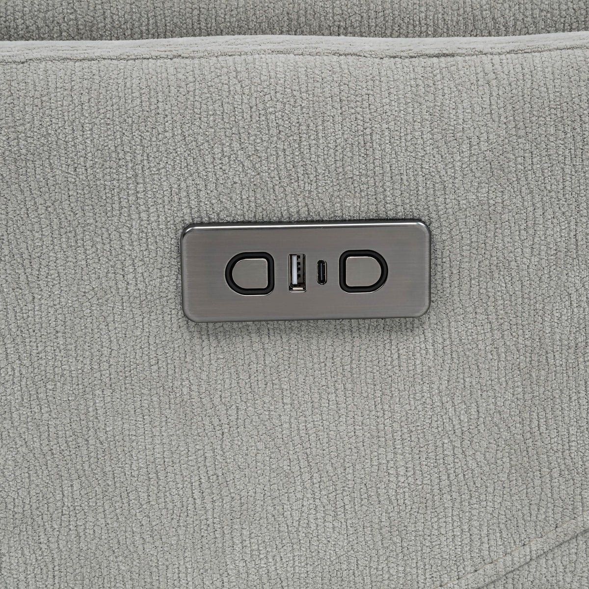 Adler Upholstered Power Swivel Glider Recliner