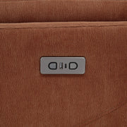 Adler Upholstered Power Swivel Glider Recliner