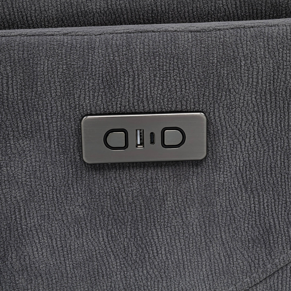Adler Upholstered Power Swivel Glider Recliner