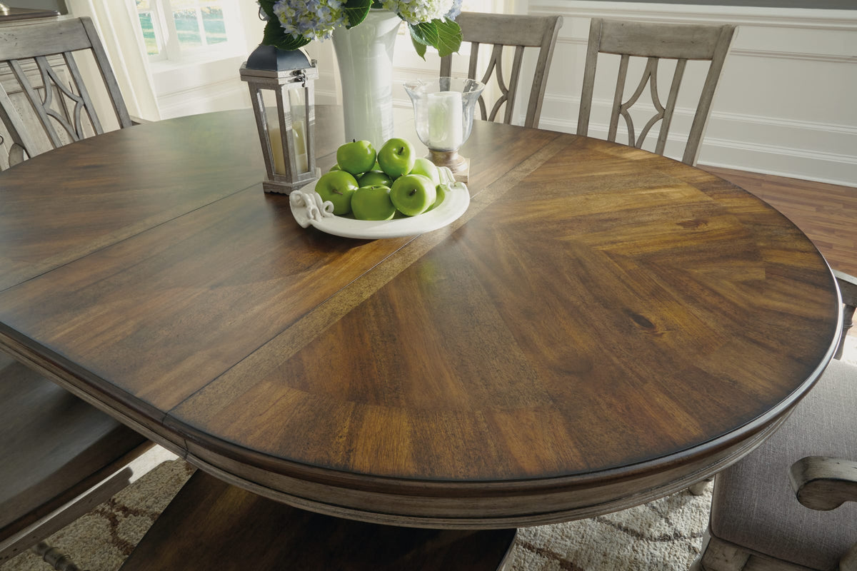 Flexsteel Plymouth Pedestal Dining Table
