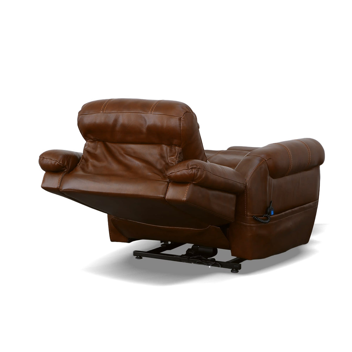 Flexsteel Oscar Power Lift Recliner with Right-Hand Control & Power Headrest