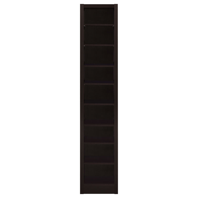 Eliam 71-inch 8-shelf Bookcase Cappuccino