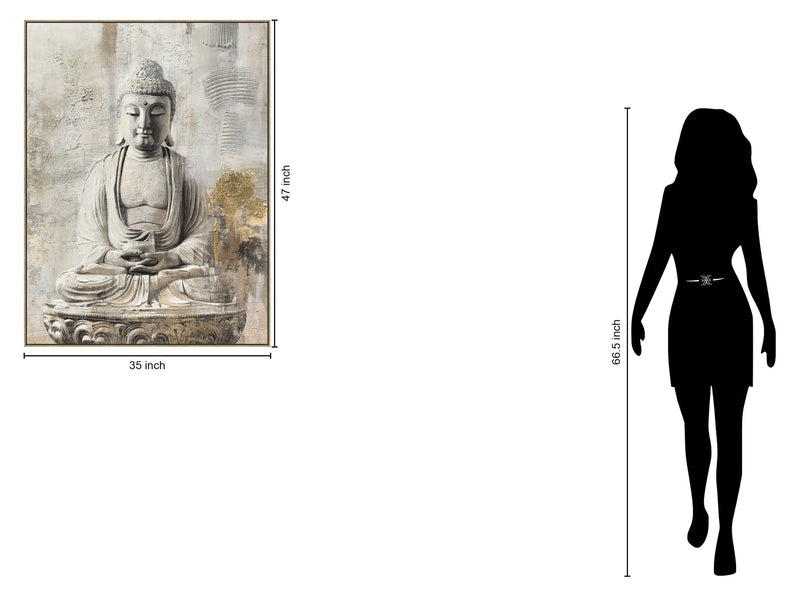 Buddha In - Gray