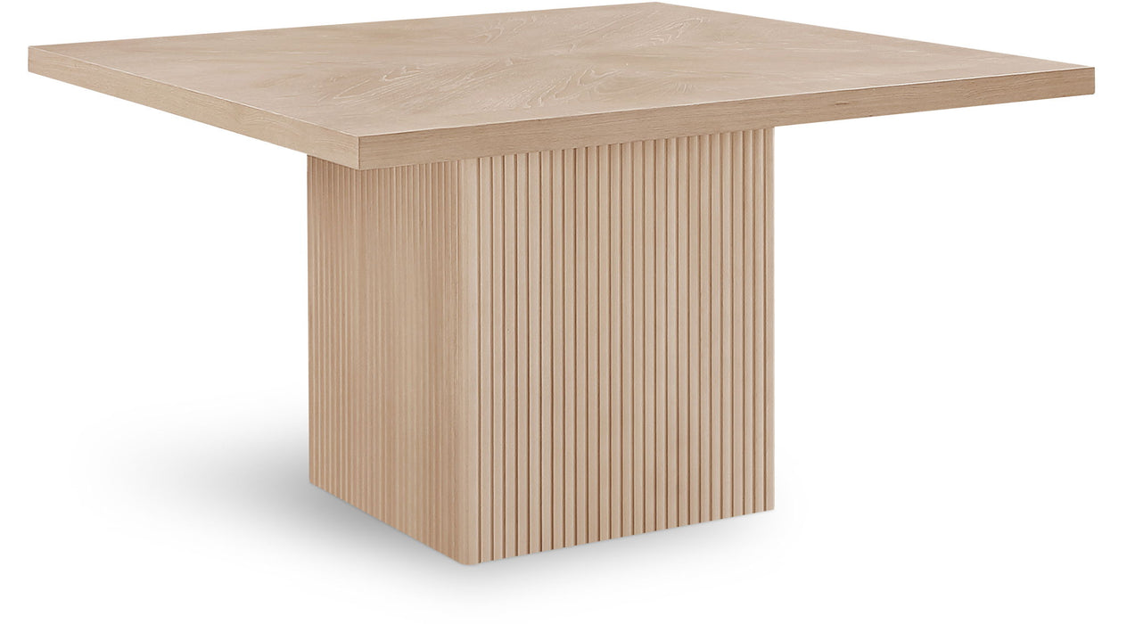 Belinda - Square Oak Veneer Dining Table