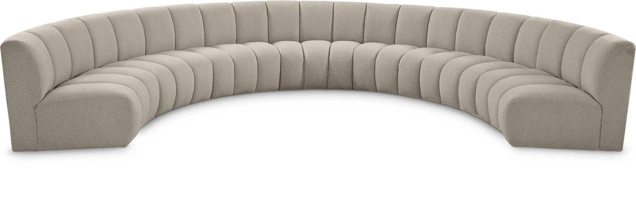 Infinity - 7 Piece Boucle Modular Sectional