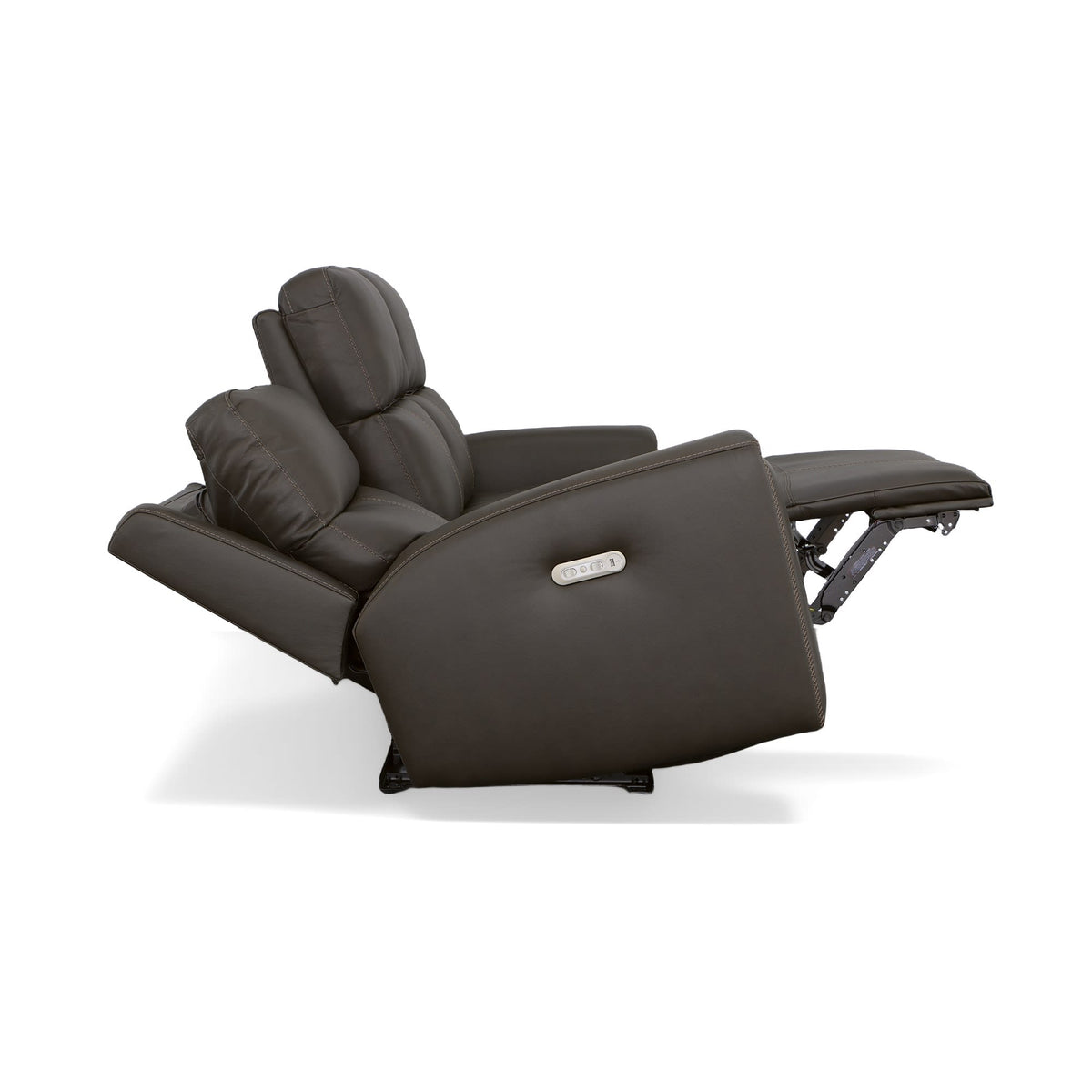 Flexsteel Jarvis Power Reclining Sofa with Power Headrests