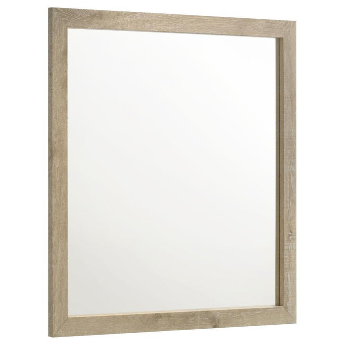 Oakglen - Dresser Mirror - Weathered Oak