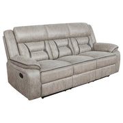 Greer Upholstered Motion Reclining Sofa