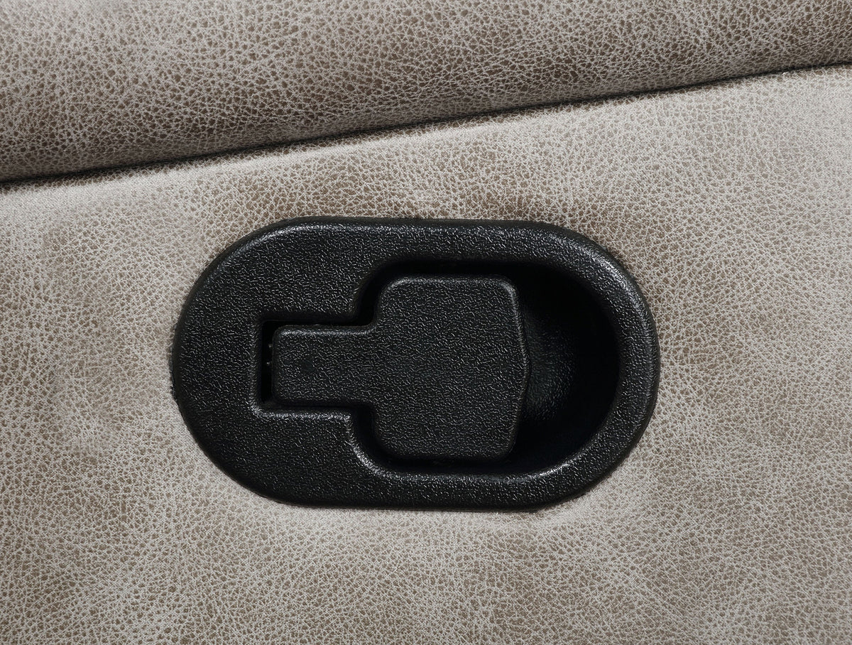 Greer Upholstered Swivel Glider Recliner Chair