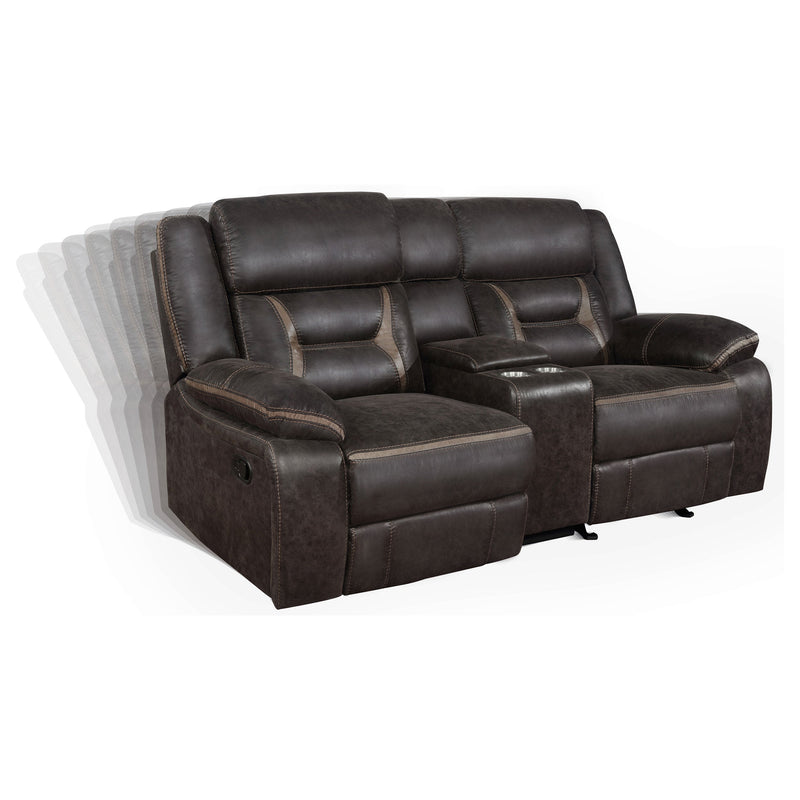 Greer Upholstered Reclining Sofa Set