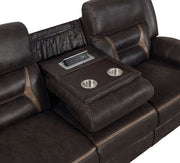 Greer Upholstered Reclining Sofa Set