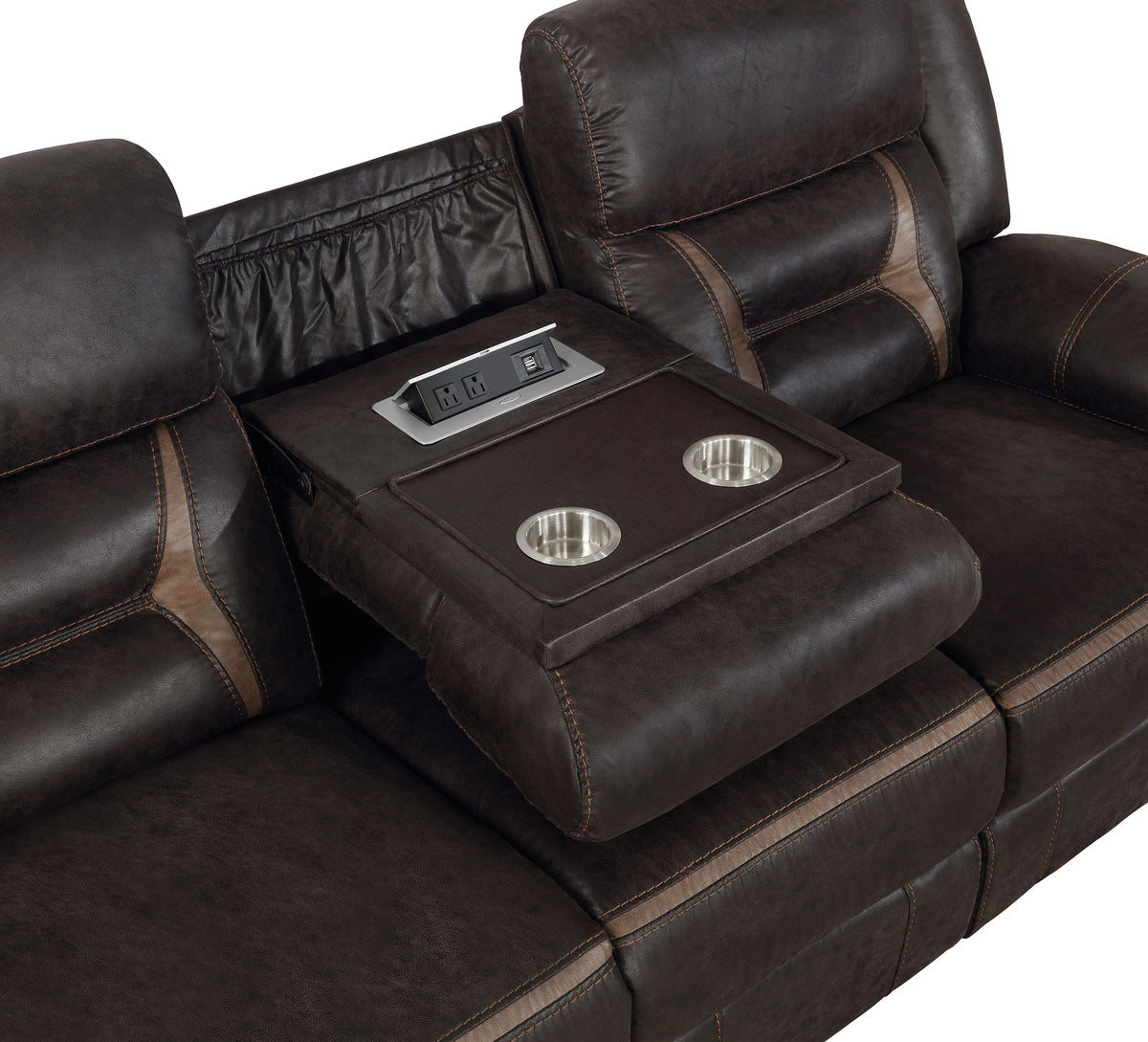 Greer Upholstered Motion Reclining Sofa