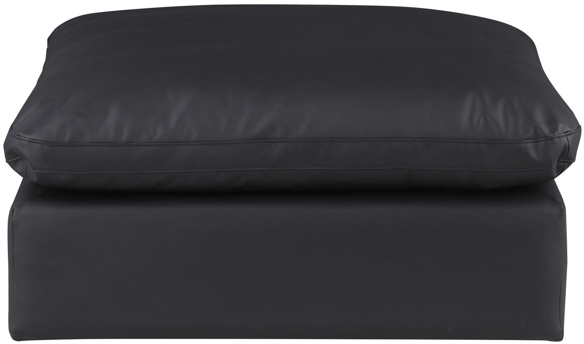 Comfy - Faux Leather Ottoman