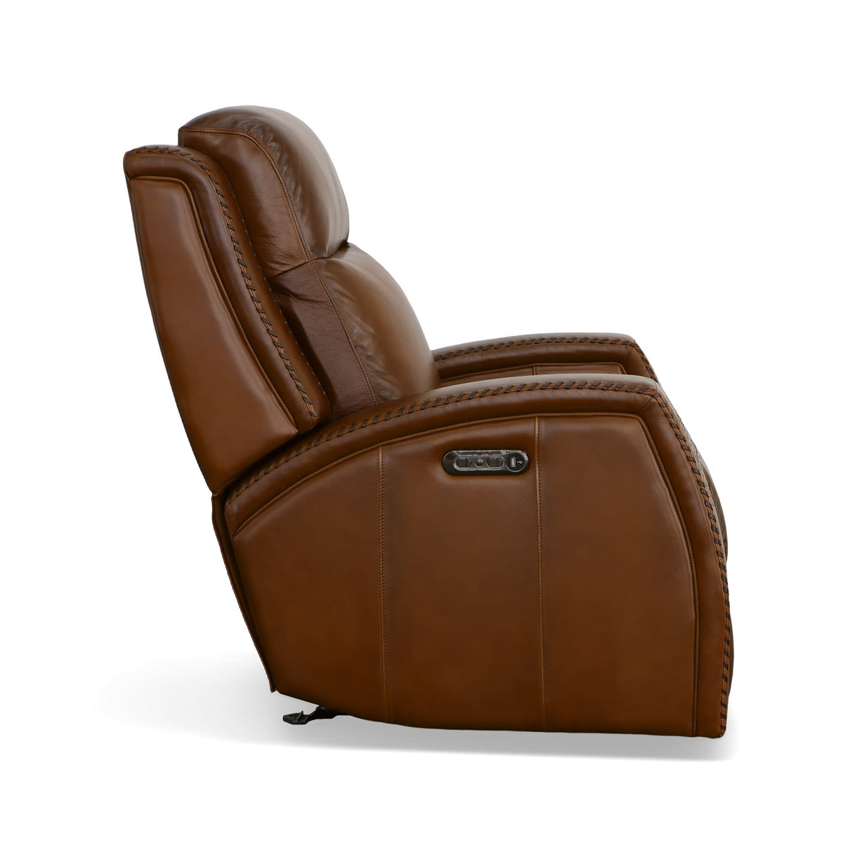 Flexsteel Mustang Power Gliding Recliner with Power Headrest