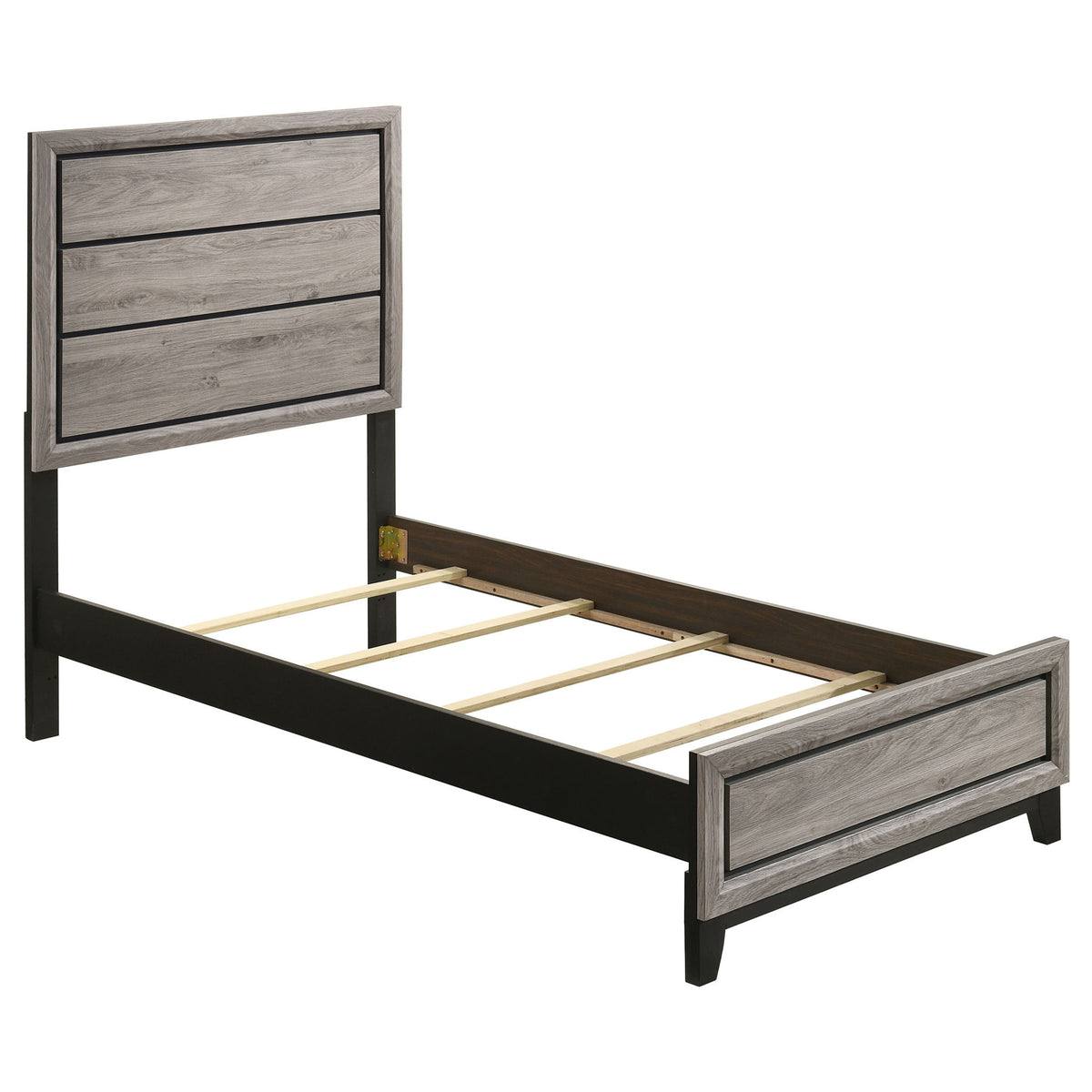 Watson Five-piece Twin Bedroom Set Light Taupe