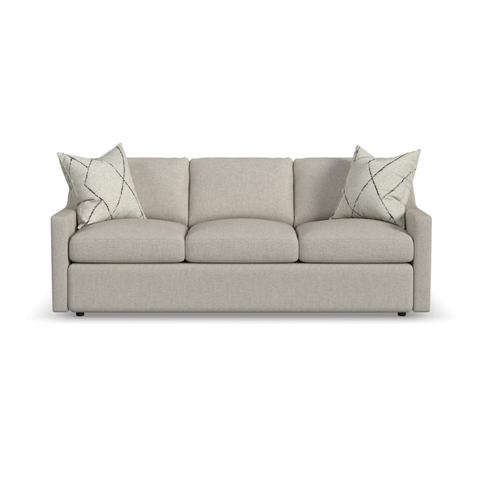 Sky - Upholstered Sofa - Pearl Silver