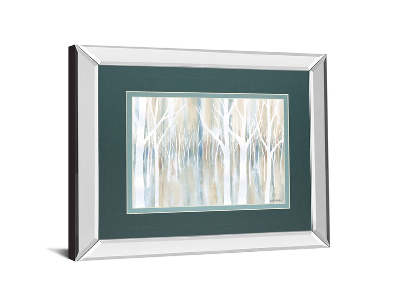 Mystical Woods By Debbie Banks - Mirror Framed Print Wall Art - Gray