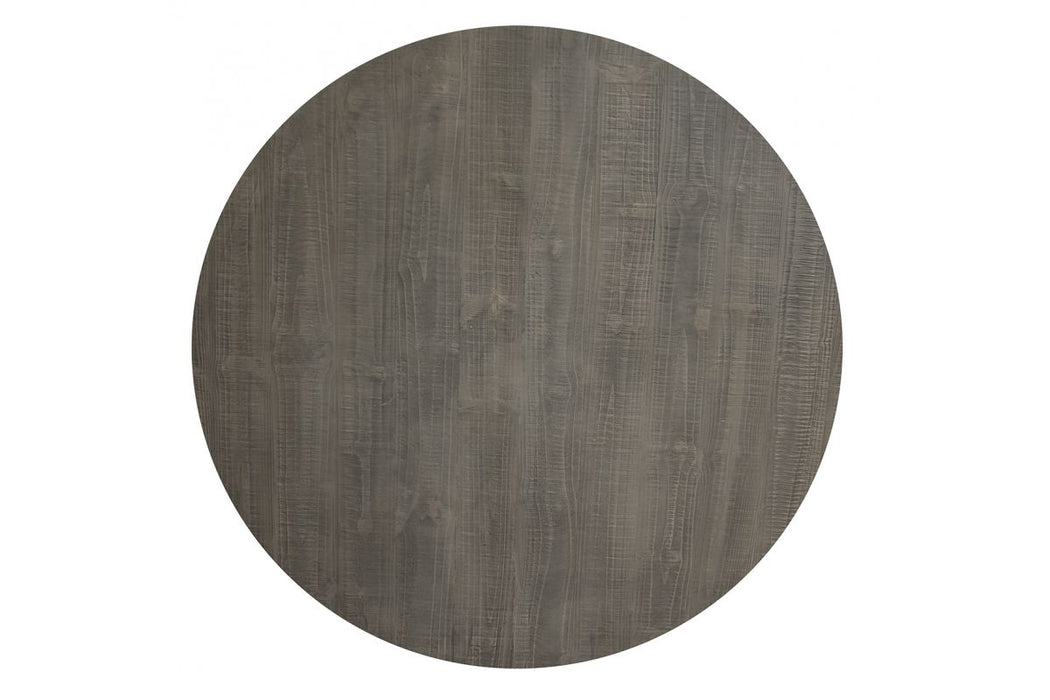 Stone - Round Two-Tone Dining Table - Beige