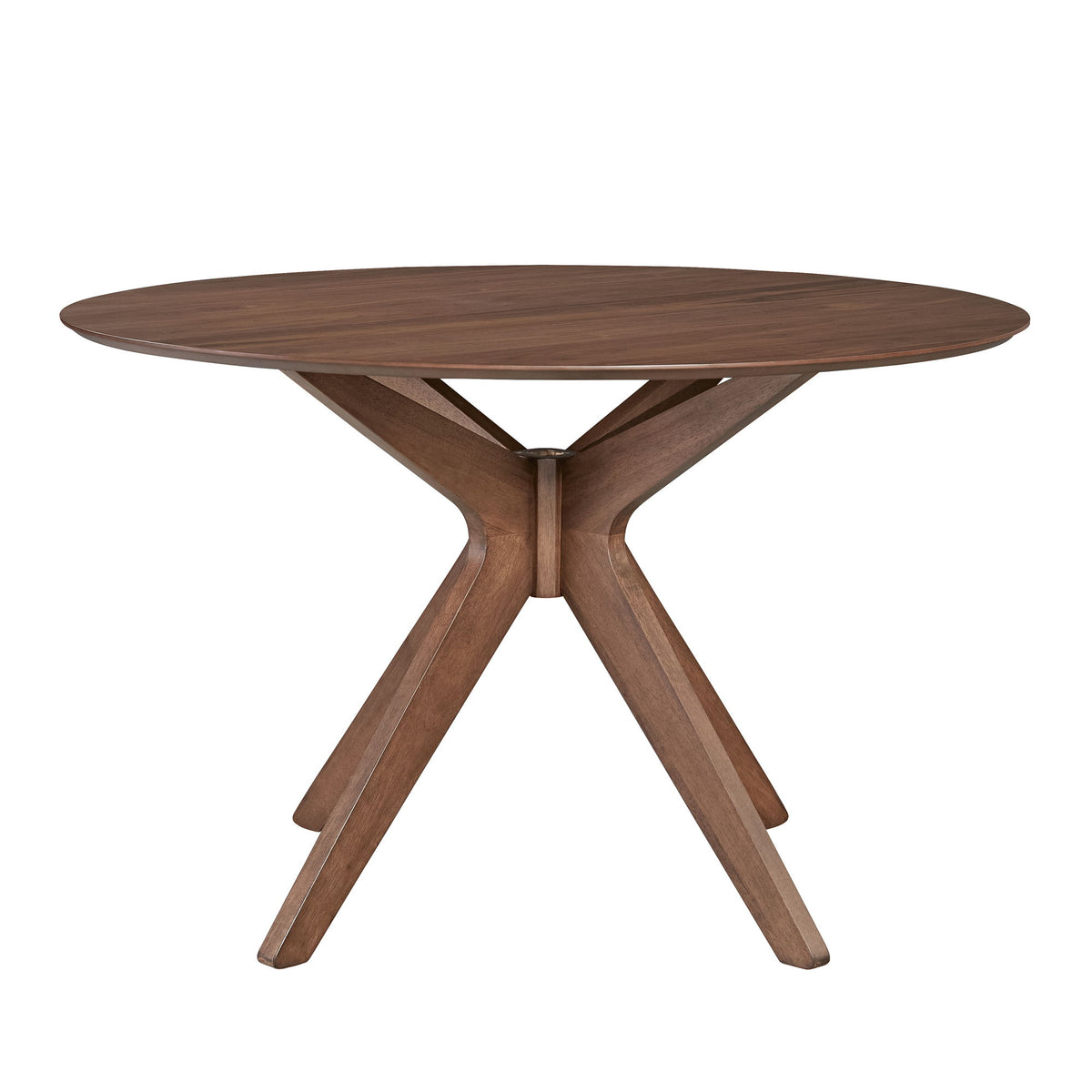 Space Savers - Round Pedestal Table - Walnut