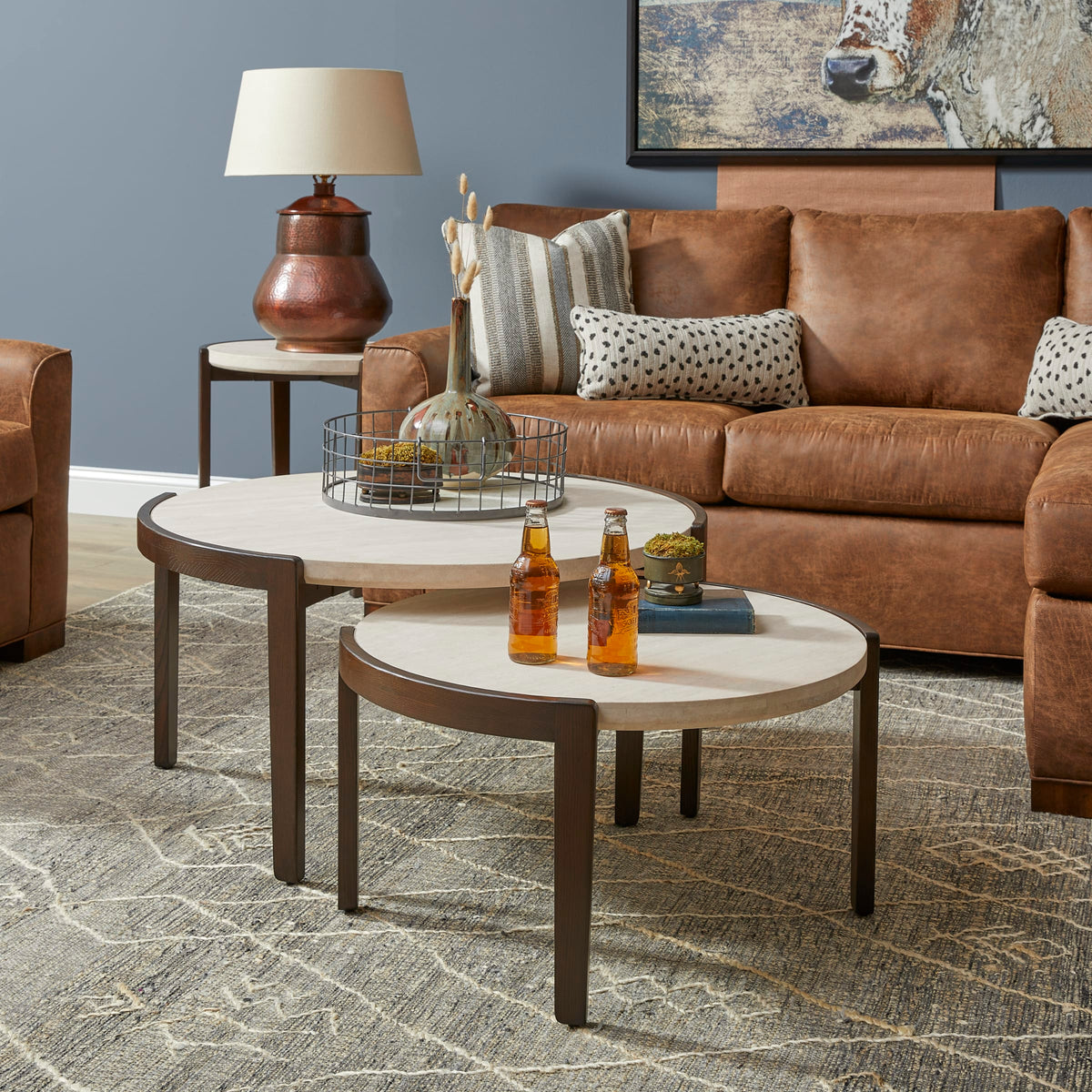 Flexsteel Palette Round Coffee Table